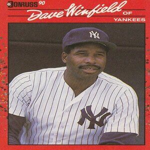 Dave Winfield - Donruss 90 Baseball Card